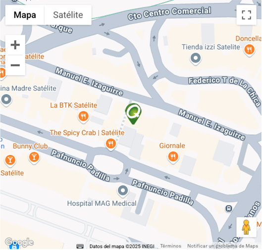 Localización CAP Satélite Quest Diagnostics