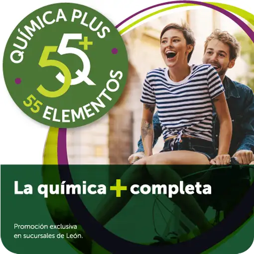 Promoción en Química Sanguínea 55 elementos para León Guanajuato