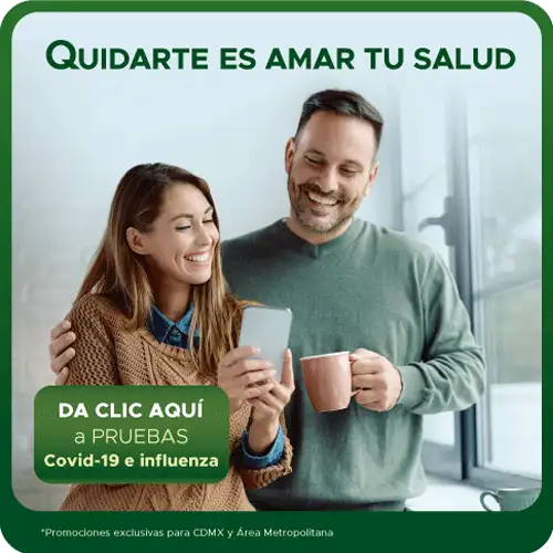 Promociones en pruebas COVID-19 e Influenza