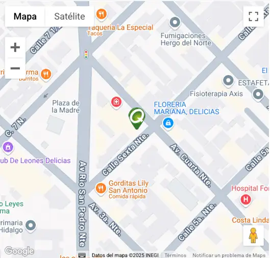 Localización CAP Municipio Delicias Chihuahua Quest Diagnostics