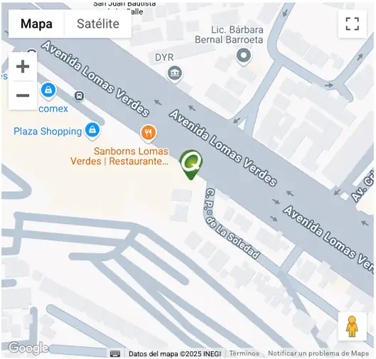 Localización CAP Lomas Verdes Quest Diagnostics