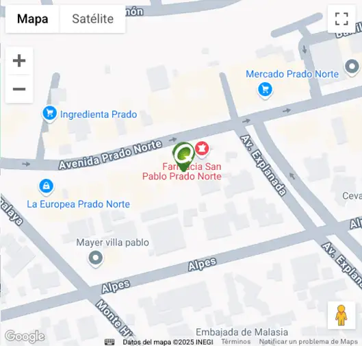 Localización CAP Prado Norte Quest Diagnostics