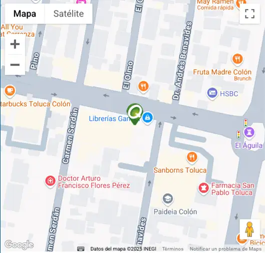 Localización CAP Toluca Carranza Quest Diagnostics