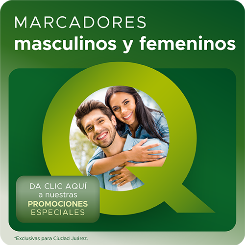 Promociones en marcadores tumorales femeninos y masculinos para Ciudad Juarez